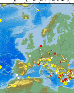 Les aléas sismiques ont tendance à augmenter en Europe