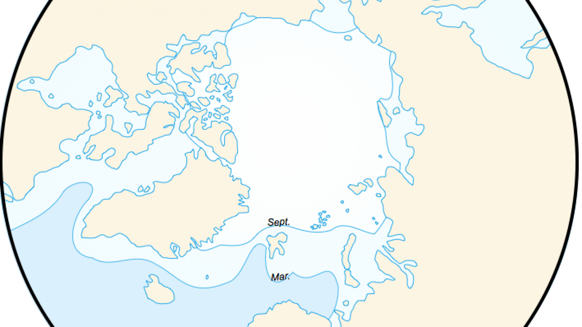 La fonte estivale des glaces de l'Arctique s'accélère...